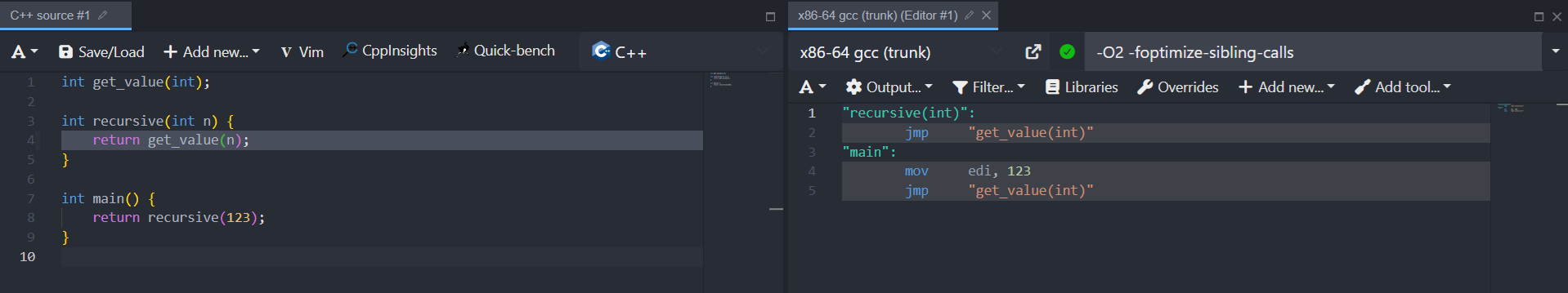 optimize code