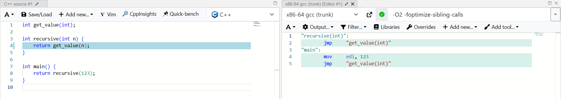 optimize code